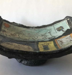 Don and Friends Footed Tray, 1998