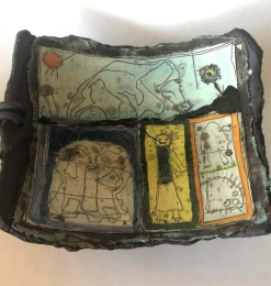 Don and Friends Footed Tray, 1998